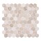 Andova Tiles SAMPLE Amarillo 125 x 125 Natural Stone Honeycomb Mosaic Wall  Floor Tile SAM-ANDAMA102 - alternate 5